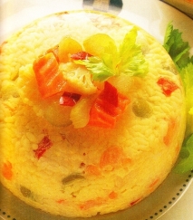 Receta de Aspic de arroz