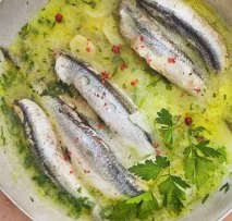 Receta de Boquerones en salsa verde