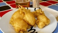 Buñuelos de langostino