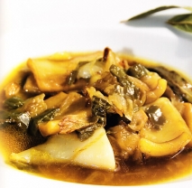 Calamares encebollados