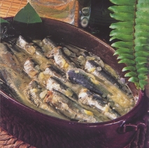 Caldereta de sardinas frescas