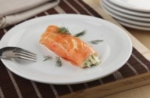 Canelón de salmón