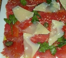 Carpaccio de ternera