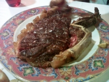 Chuletas de buey a la vizcaina