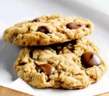 Receta de Cookies de avena y chocolate con leche