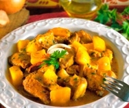 Cordero con patatas