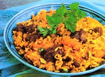 Cordero pilaf