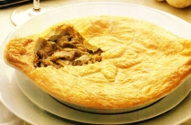 Croute de pavo