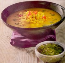 Receta de Dal de soja verde