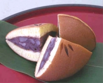 Receta de Dorayaki relleno de alubia roja confitada
