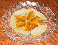 Endibias con mandarina