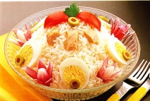 Receta de Ensalada de arroz y atún