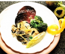 Ensalada de foie