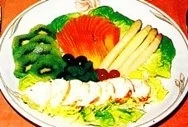 Receta de Ensalada de langosta con frutas exóticas