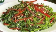 Ensalada  roja y verde