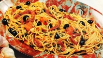 Espaguetis a la isleña