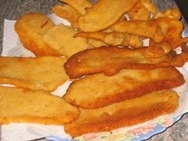 Filetes empanados de pavo