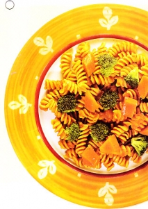 Fusilli con verduras