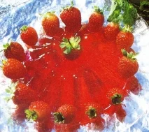Receta de Gelatina de puré de fresas