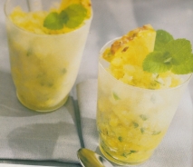 Granizado de piña