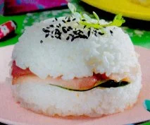 Receta de Hamburguesa de sushi de atún