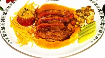 Lomo de ternera con foie rebozado