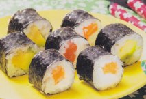 Receta de Maki sushi de salmón y aguacate