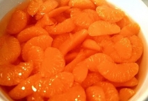 Mandarinas al caramelo