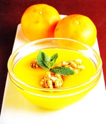 Manjar blanco de naranja