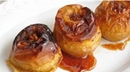 Manzanas asadas al jerez