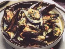 Mejillones picantes a la sidra