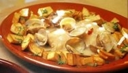 Merluza a la sidra asturiana