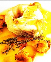 Merluza de palangre con aceite de oliva virgen