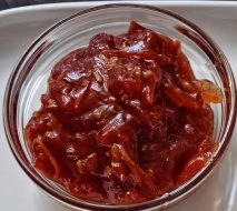 Receta de Mermelada de tomate, manzana y jengibre casera