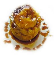 Receta de Mousse de castañas con espuma de queso y salsa de membrillo