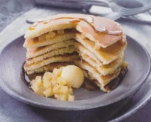 Receta de Pancakes de pera