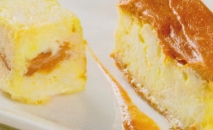 Pastel frío de bacalao y pimientos del piquillo