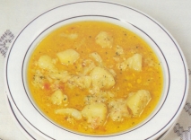 Patatas con bacalao de la yaya Carmen