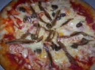 Pizzas caseras de anchoas