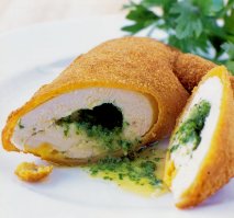 Pollo al estilo de Kiev