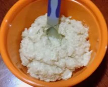 Receta de Puré de arroz con pollo