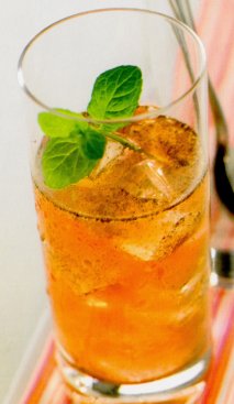 Refresco de jengibre y lima