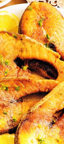 Salmón a la meuniere