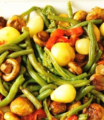 Salteado de verduras