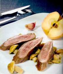 Receta de Solomillo de jabalí con mucosas