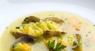 Sopa amarilla de arroz