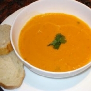 Sopa de zanahorias
