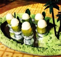 Receta de Sorbetes de limón verde