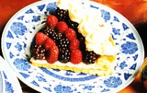 Tarta de frutas del bosque