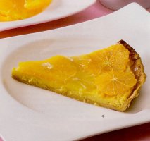 Tarta de limón y naranja